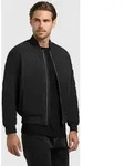 Blouson KHUJO "TAWAS", Herren, Gr. S, schwarz, Web, 70% Baumwolle, 30% Nylon,