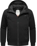 Winterjacke RAGWEAR "Maddy", Herren, Gr. M (50), schwarz, Au&szlig;enmaterial: 100%