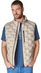 Steppweste CASAMODA "CASAMODA Steppweste uni", Herren, Gr. 6XL, beige, 100%