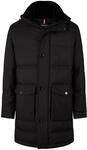 Kurzmantel HECHTER PARIS "HECHTER PARIS FM Mantel", Herren, Gr. 50, schwarz,