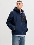 Jack & Jones Softshelljacke "JJNORTH SOFTSHELL JACKET" mit Kapuze