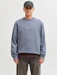 Jack & Jones Sweatshirt "JORNORREBRO EMB SWEAT CREW NOOS", mit Logo Print