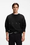 Sweatshirt HUGO "Darislong", Herren, Gr. M, schwarz001, Sweatware,...