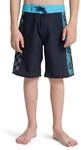 Boardshorts QUIKSILVER "Surfsilk Next Gen 17", M&auml;dchen, Gr. 8, schwarz navy...