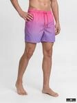 Badeshorts JACK & JONES "JPSTMAUI HORIZON DIP DYE SWIM SHORTS", Herren, Gr. L,...