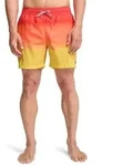 Boardshorts BILLABONG "All Day Fade Layback 16", Herren, Gr. M, retro gelb,