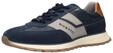 Sneaker BUGATTI "bugatti Sneaker Leder", Herren, Gr. 40, blau, Leder, Schuhe Sneaker