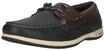 Bootsschuh CLARKS "Orson Sail", Herren, Gr. 40, dunkelblau, Leder, Schuhe Bootsschuh,