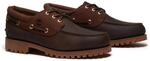Bootsschuh TIMBERLAND "TIMBERLAND AUTHENTIC - BOAT SHOE", Herren, Gr. 41, dkbrn...