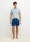 Shorty MARC O'POLO "Mix N Match Cotton", Herren, Gr. S, niagara mist stripe,...