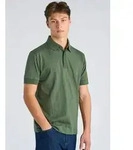 Poloshirt LINDBERGH "Poloshirt Relaxed Fit", Herren, Gr. S, gr&uuml;n (pine gr&uuml;n),