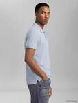 Poloshirt CALVIN KLEIN "SS SLIM REFINED PIQUE POLO", Herren, Gr. S, plein air,