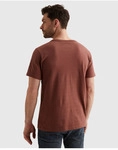 T-Shirt PME LEGEND "Short Sleeve Jacquard Striped", Jungen, Gr. M, roan rouge,...