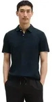 Poloshirt MARC O'POLO "aus reiner Bio-Baumwolle", Herren, Gr. S, schwarz navy,