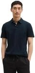 Poloshirt MARC O'POLO "aus reiner Bio-Baumwolle", Herren, Gr. S, schwarz navy,