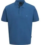 Poloshirt JACK & JONES "JPRBLAWESTON SS POLO", Herren, Gr. L, d&eacute;ja vu blau