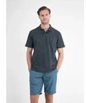 Poloshirt LERROS, Herren, Gr. XL, lava grau, Single Jersey, Obermaterial: 100%
