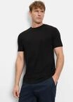 T-Shirt OLYMP "OLYMP Casual Wirk", Jungen, Gr. XL, schwarz, 95% Leinen, 5%...