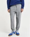 Sweathose GANT "REG SHIELD SWEATPANTS", Herren, Gr. S, N-Gr, grau (grau...