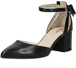 Pumps NERO GIARDINI "Nero Giardini Pumps Leder", Damen, Gr. 39, schwarz, Leder,