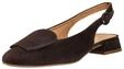 Ballerina PAUL GREEN "Paul Green Ballerinas Leder", Damen, Gr. 38, moro, Leder,