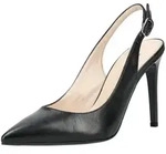 High-Heel-Pumps NERO GIARDINI "Nero Giardini Pumps Leder", Damen, Gr. 36, schwarz,