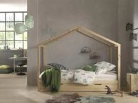 Vipack Hausbett "Dallas" Made in Europe, wahlweise mit Bettschublade oder