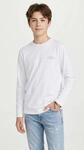Langarmshirt JACK & JONES JUNIOR "JJCOLLEGE LOGO TEE LS CREW NECK JNR", Jungen,...
