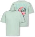 KIDS ONLY T-Shirt "KOGHELEN LIFE S/S LOOSE TEE JRS NOOS" mit gro&szlig;em...
