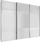 WIEMANN Schwebet&uuml;renschrank "Rialto" hochwertige Glasfront mit Querriegeln