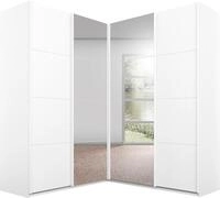 rauch Schwebet&uuml;renschrank "Schrank Garderobe Eckkleiderschrank QUADRA Front in
