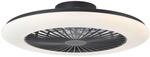 BRILLIANT LED Deckenleuchte "Salerno", schwarz, 1, &Oslash; 57cm H: 14cm, 1 Stk., Leuchten,