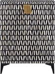 WOOOD Highboard "Menne Midi-Schrank mit Metallgriffen" Kommode im stilvollem...