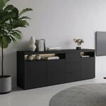 borchardt M&ouml;bel Sideboard "Kapstadt, Kommode mit Push-to-open-Funktion,