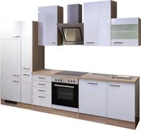 Flex-Well K&uuml;chenzeile "Florenz" wahlweise mit E-Ger&auml;ten, Gesamtbreite 310 cm