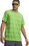 Laufshirt UNDER ARMOUR "UA VELOCITI SS", Herren, Gr. L, lumos lime,, reflective,