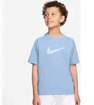 T-Shirt NIKE "B NK DF MULTI SS TOP HBR", M&auml;dchen, Gr. M, hydrogen blu, Jersey,