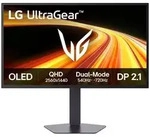 LG Gaming-Monitor "27GX790B Tandem-OLED der 4. Generation", Energieeffizienz: F