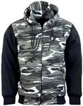 roleff Motorradjacke "Hoodie" mit Aramid und Protektoren