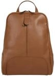 Samantha Look Cityrucksack echt Leder, Made in Italy