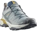 Wanderschuh SALOMON "X ULTRA 360", Herren, Gr. 46, blau (sedona sage, wrought iron,