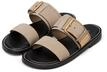 Sandale MARC O'POLO "aus edlem Rindleder", Damen, Gr. 36, beige (dusty sand),