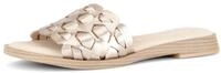 Gabor Pantolette Blockabsatz, Sommerschuh mit h&uuml;bschen Flechtriemen