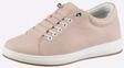 Sneaker ANDREA CONTI, Damen, Gr. 36, puderrosa, Glattleder, Leder, Rindsleder, Schuhe
