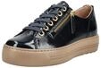 Plateausneaker PAUL GREEN "Paul Green Sneaker Leder", Damen, Gr. 38, ocean lack,