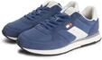 Sneaker TOMMY JEANS "TJM EVA RUNNER MIX MATERIAL", Herren, Gr. 40, blau, wei&szlig;,