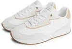 Sneaker TOMMY HILFIGER "TH RETRO RUNNER MIX", Damen, Gr. 37, ecru, rose,...