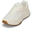 Sneaker MARC O'POLO "aus Rindleder mit Mesh-Einsatz", Damen, Gr. 37, wei&szlig;...