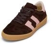 Sneaker MARC O'POLO "aus Rindleder", Damen, Gr. 36, burnt coffee, Obermaterial:...