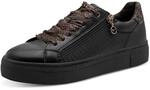 Tamaris Sneaker Freizeitschuh, Schn&uuml;rer mit Rei&szlig;verschluss in veganer...